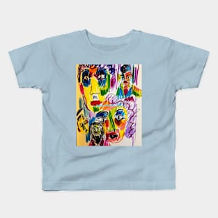 Faces Appear Kids T-Shirt